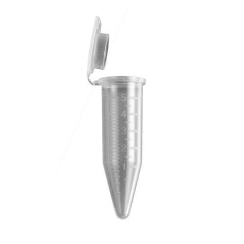 5ml centrifuge tubes rnase and dnase free sterile 10 bags of 20 tubes 